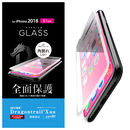 フルカバー強化ガラス フレーム付 ドラゴントレイル/ホワイト iPhone XR