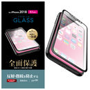 フルカバー強化ガラス 反射防止/ブラック iPhone XR