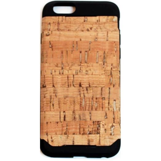 iPhone6 ケース 木材の素材感を生かしたウッドスキン ナチュラルコルク iPhone 6ケース_0