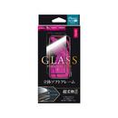 強化ガラスフィルム 「GLASS PREMIUM FILM」 立体ソフトフレーム ブラック/高光沢/0.25ｍｍ iPhone XS/X