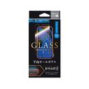強化ガラスフィルム 「GLASS PREMIUM FILM」 平面オールガラス ブラック/高光沢/ブルーライトカット/0.33ｍｍ iPhone XR