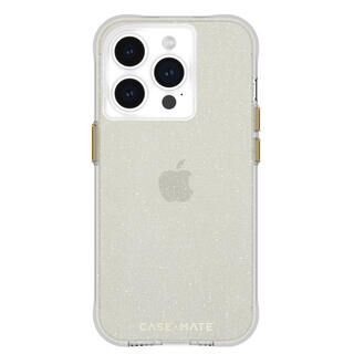 iPhone 15 Pro (6.1インチ) ケース Case-Mate Sheer Crystal Champagne Gold iPhone 15 Pro