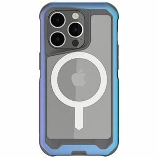 iPhone 15 Pro Max (6.7インチ) ケース ゴーステック MagSafe対応 耐衝撃アルミケース アトミックスリム プリズム iPhone 15 Pro Max【6月下旬】