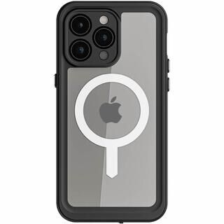 iPhone 15 Pro Max (6.7インチ) フィルム ゴーステック MagSafe対応 防水防塵耐衝撃 フルプロテクションケース ノーティカルスリム クリア iPhone 15 Pro Max