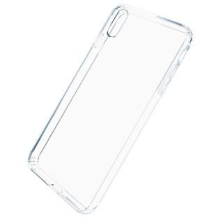 iPhone XS Max ケース A+ 背面強化ガラス×TPUハイブリッドケース Clear Panel Case3 for iPhone XS Max