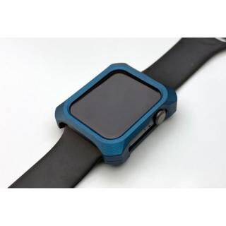ギルドデザイン Solid bumper for Apple Watch マットブルー（45mm,Series7.8.9用）【7月中旬】