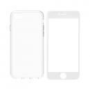 simplism ハイブリッドケース＆ガラスセット Turtle Pro ホワイトフレーム iPhone 8
