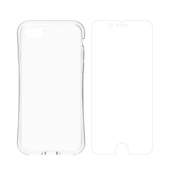 iPhone8 ケース simplism 衝撃吸収ハイブリッドケース＆フィルムセット Turtle Grip Plus  iPhone 8_0