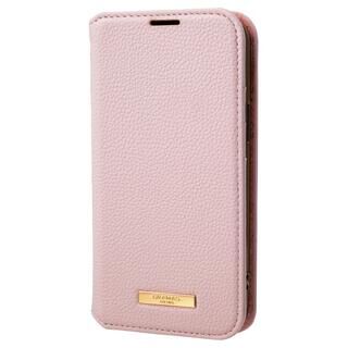 iPhone 13 mini (5.4インチ) ケース GRAMAS COLORS Shrink PU Leather Book Case 手帳型PUケース Pink iPhone 13 mini
