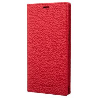 iPhone 13 ケース GRAMAS Shrunken-calf Leather Book Case 手帳型レザーケース Red iPhone 13