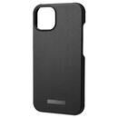 GRAMAS COLORS EURO Passione PU Leather Shell Case 背面型PUケース Black iPhone 13【7月上旬】