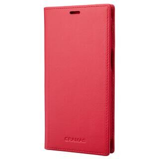 iPhone 13 Pro ケース GRAMAS Italian Genuine Leather Book Case 手帳型レザーケース Red iPhone 13 Pro