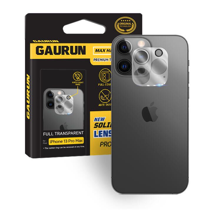 GAURUN Camera Lens Glass clear iPhone 13 Pro Max_0