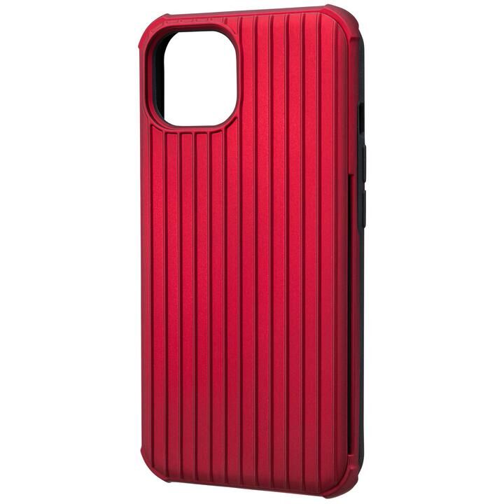 GRAMAS COLORS Rib-Slide Hybrid Shell Case 耐衝撃ハイブリッドケース Red iPhone 13_0