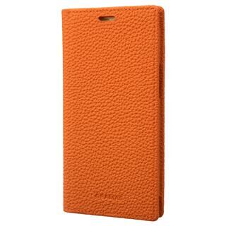 iPhone 13 mini (5.4インチ) ケース GRAMAS Shrunken-calf Leather Book Case 手帳型レザーケース Orange iPhone 13 mini