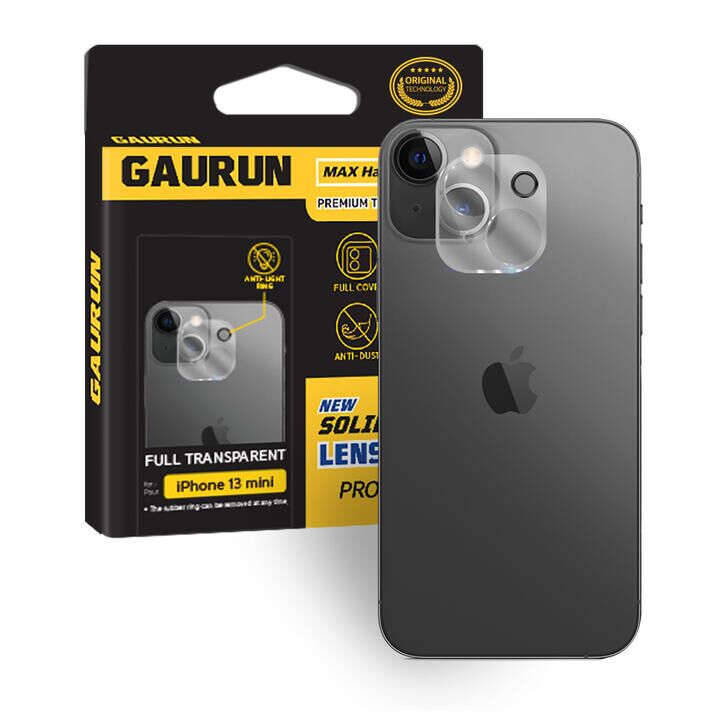 GAURUN Camera Lens Glass clear iPhone 13 mini_0