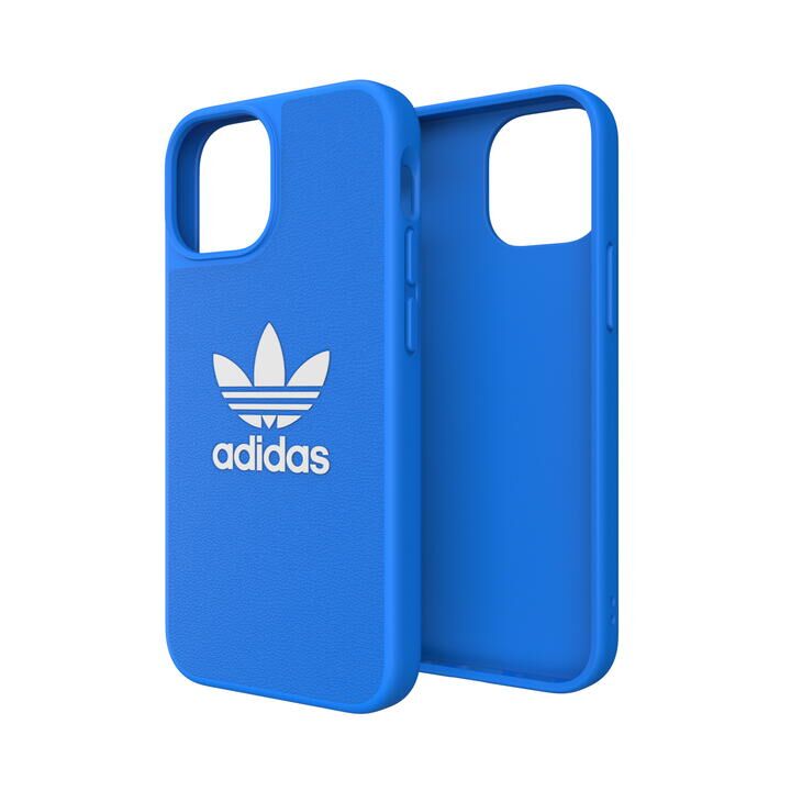adidas Originals Moulded Case BASIC FW21 bluebird/White iPhone 13 mini縺ｮ莠ｺ豌鈴�夊ｲｩ  AppBank Store