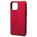 GRAMAS COLORS Rib-Slide Hybrid Shell Case 耐衝撃ハイブリッドケース Red iPhone 13 mini