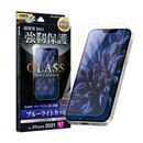 LEPLUS ガラスフィルム GLASS PREMIUM FILM ブルーライトカット iPhone 13 Pro Max