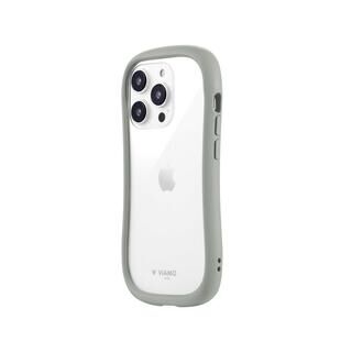 iPhone 14 Pro (6.1インチ) ケース LEPLUS NEXT 耐傷・耐衝撃ハイブリッドケース ViAMO freely ライトグレー iPhone 14 Pro