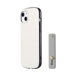 iPhone 14 Plus(6.7インチ) ケース LEPLUS NEXT 超軽量・極薄・耐衝撃ハイブリッドケース PALLET AIR BAND スマホバンド付属 ホワイトベージュ iPhone 14 Plus