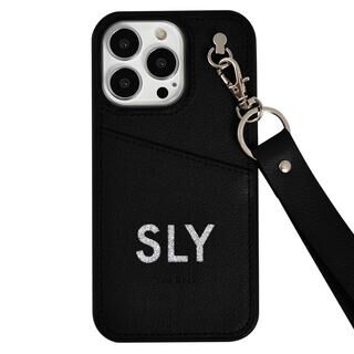 iPhone 13 Pro ケース SLY Die cutting_Case black iPhone 13 Pro