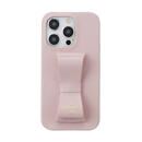 LANVIN en Bleu Slim Wrap Case Stand & Ring Ribbon Sakura Pink iPhone 15 Pro