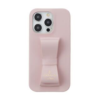 iPhone 15 Pro (6.1インチ) ケース LANVIN en Bleu Slim Wrap Case Stand & Ring Ribbon Sakura Pink iPhone 15 Pro