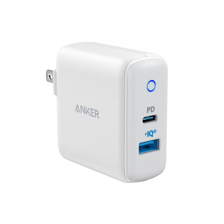 Anker PowerPort PD+2 20W PD対応急速充電器 ホワイト_0
