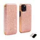 Ted Baker Folio Case 2021 Glitter Pink Nude Rose Gold iPhone 13 Pro Max