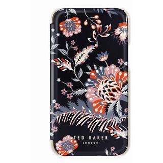 iPhone 13 ケース Ted Baker Folio Case 2021 Spiced Up Black Pale Gold iPhone 13
