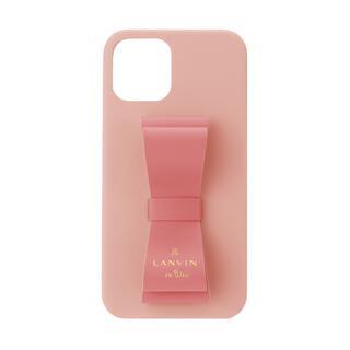 iPhone 13 Pro Max (6.7インチ) ケース LANVIN en Bleu Slim Wrap Case Stand & Ring Ribbon 2 Baby Pink/Vivid Pink iPhone 13 Pro Max