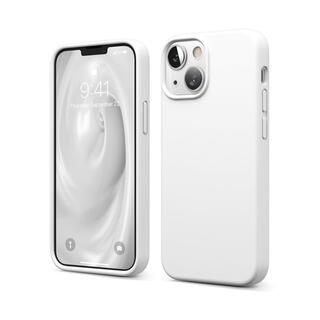 iPhone 13 mini (5.4インチ) ケース elago SILICONE CASE シリコンケース White iPhone 13 mini