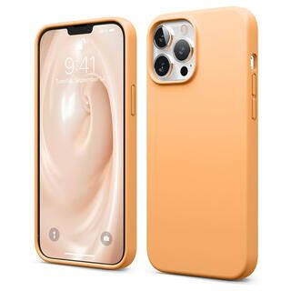 iPhone 13 Pro Max (6.7インチ) ケース elago SILICONE CASE シリコンケース Orange iPhone 13 Pro Max