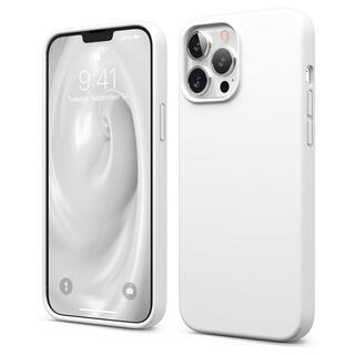 iPhone 13 Pro Max (6.7インチ) ケース elago SILICONE CASE シリコンケース White iPhone 13 Pro Max