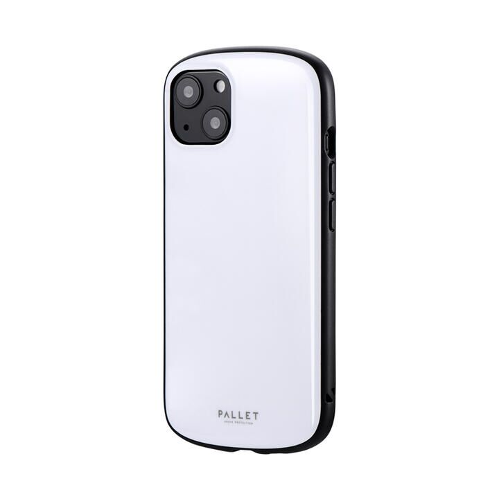 LEPLUS 超軽量・極薄・耐衝撃ハイブリッドケース PALLET AIR ホワイト iPhone 13_0