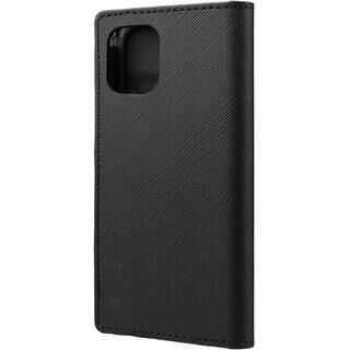 iPhone 12 mini (5.4インチ) ケース GRAMAS COLORS EURO Passione PU Leather 手帳型ケース Black iPhone 12 mini