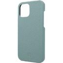 GRAMAS Shrunken-calf Leather シェルケース Baby Blue iPhone 12 Pro Max