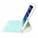 バックライト搭載 Bluetoothキーボード ホワイト iPad Airケース