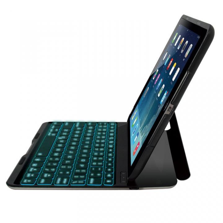 バックライト搭載 Bluetoothキーボード ブラック iPad Airケース_0