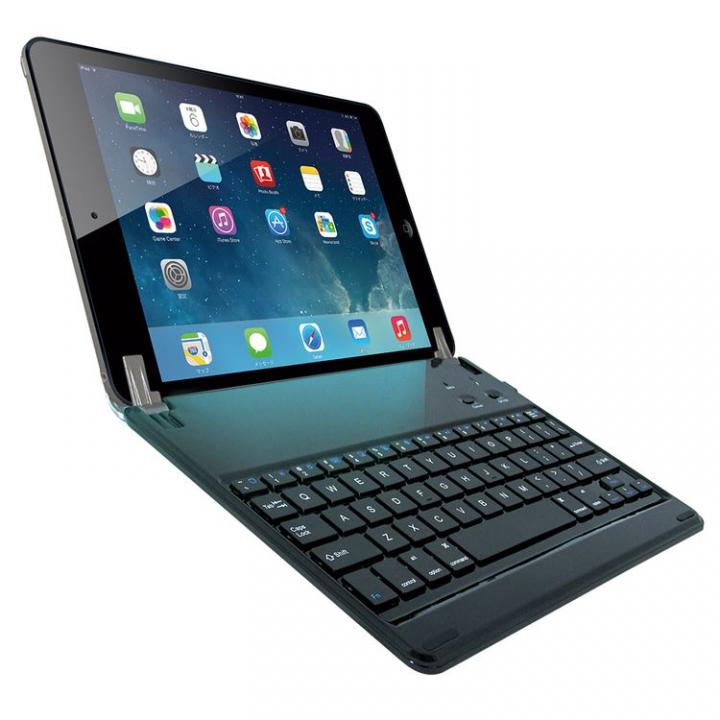 ノートタイプ Bluetoothキーボード ブラック iPad Airケース_0