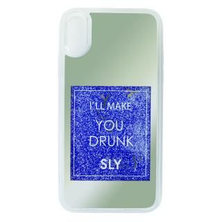 iPhone XR ケース SLY ウォーターミラー 背面ケース 香水/ライトブルー iPhone XR