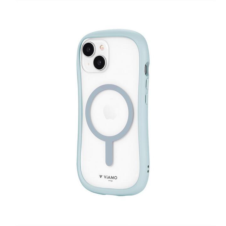 高速充電対応・耐傷・耐衝撃ハイブリッドケース 「ViAMO charge」 ライトブルー iPhone 15_0