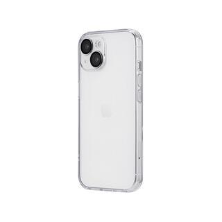 iPhone 15 (6.1インチ) ケース カメラレンズ保護ガラスハイブリッドケース 「UTILO All Glass Cover」 クリア iPhone 15