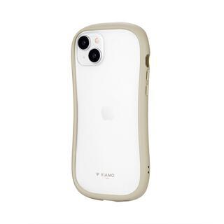 iPhone 15 Plus (6.7インチ) ケース 耐傷・耐衝撃ハイブリッドケース 「ViAMO freely」 ベージュ iPhone 15 Plus