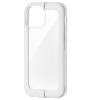 iPhone 13 mini (5.4インチ) ケース ハイブリッドケース スタンド機能付き ホワイト iPhone 13 mini