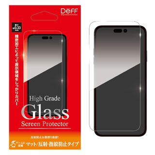 iPhone 15 Pro (6.1インチ) フィルム High Grade Glass Screen Protector マット iPhone 15 Pro【10月上旬】