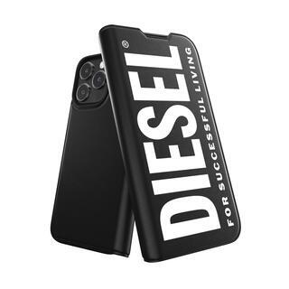 iPhone 15 Pro Max (6.7インチ) ケース DIESEL ディーゼル Booklet ブラック iPhone 15 Pro Max