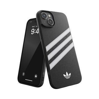 iPhone 15 Plus (6.7インチ) ケース adidas Originals SAMBA ブラック iPhone 15 Plus