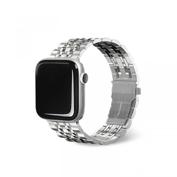 SOLID METAL BAND for Apple Watch 41/40/38mm シルバー_0
